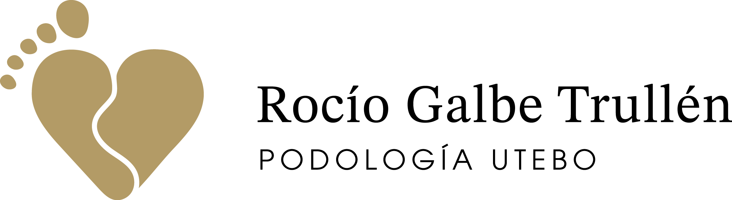 Logotipo Podología Utebo